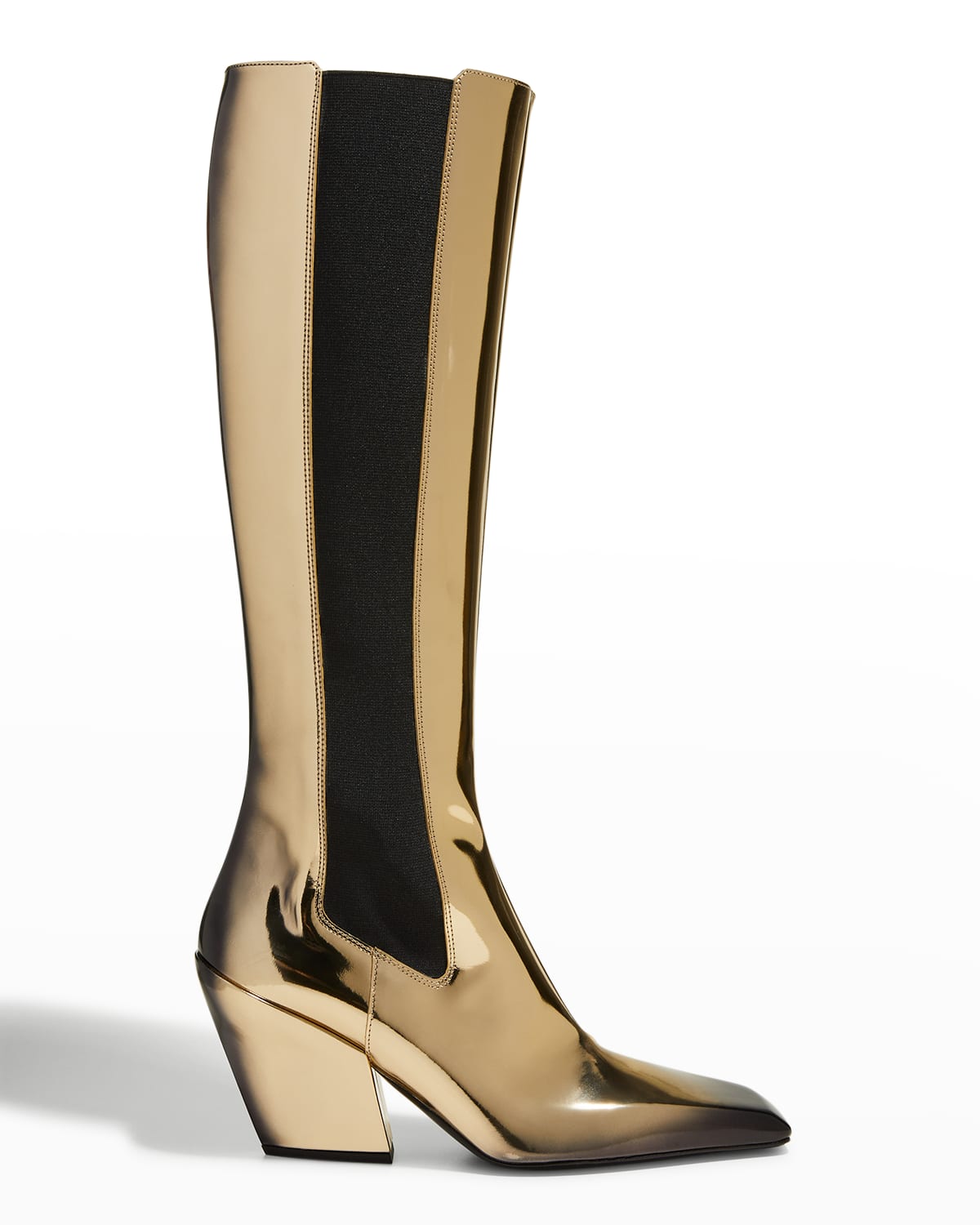 Gold Metallic Boots Neiman Marcus