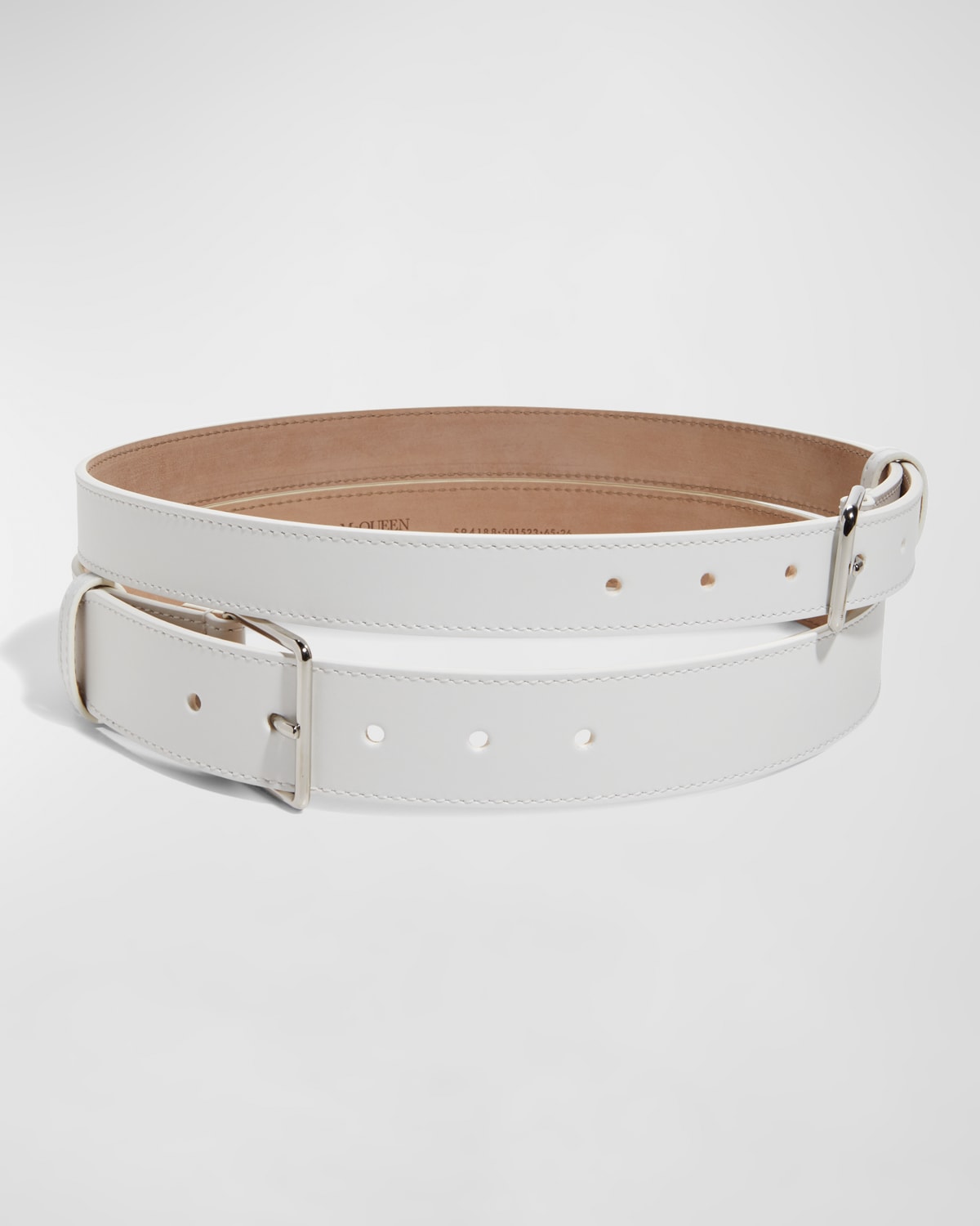 White Leather Belt | Neiman Marcus