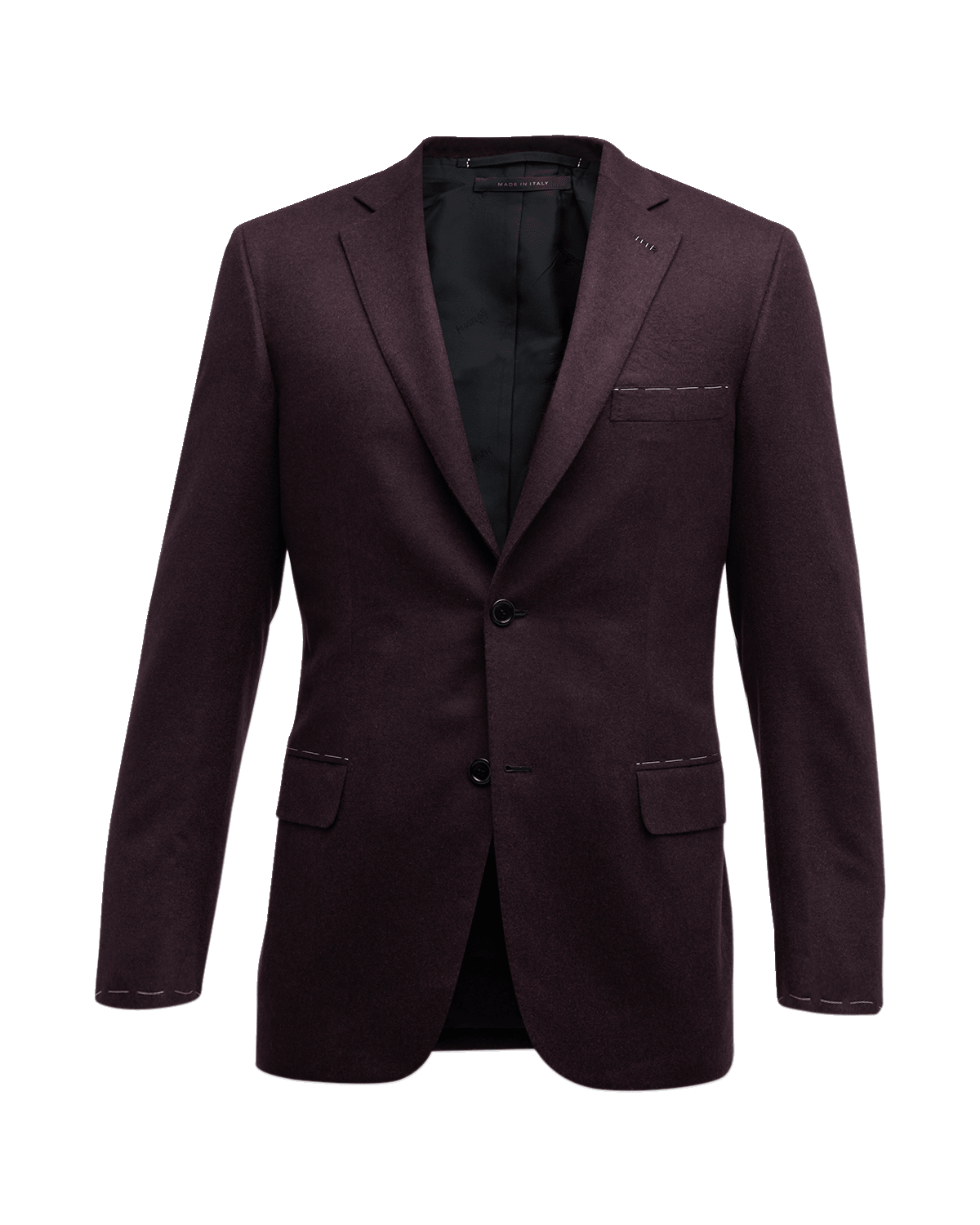 Brioni Black Silk Blazer