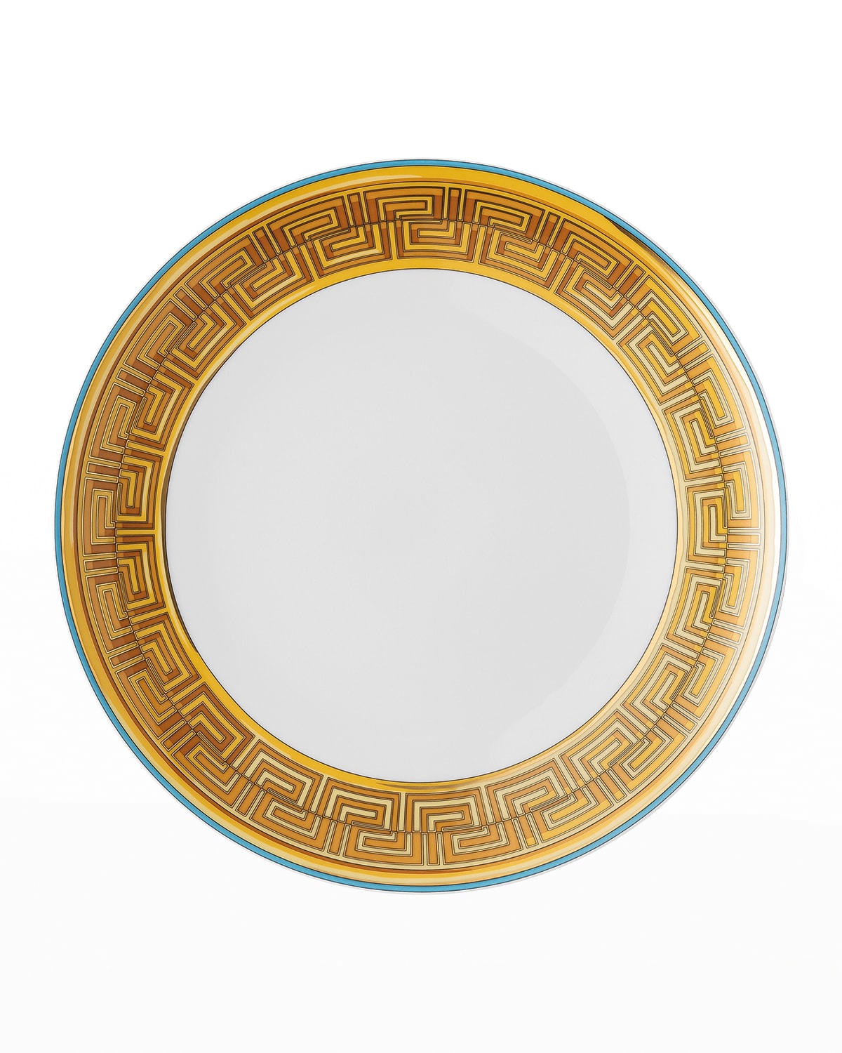 Versace Medusa Amplified Blue Coin Dinner Plate