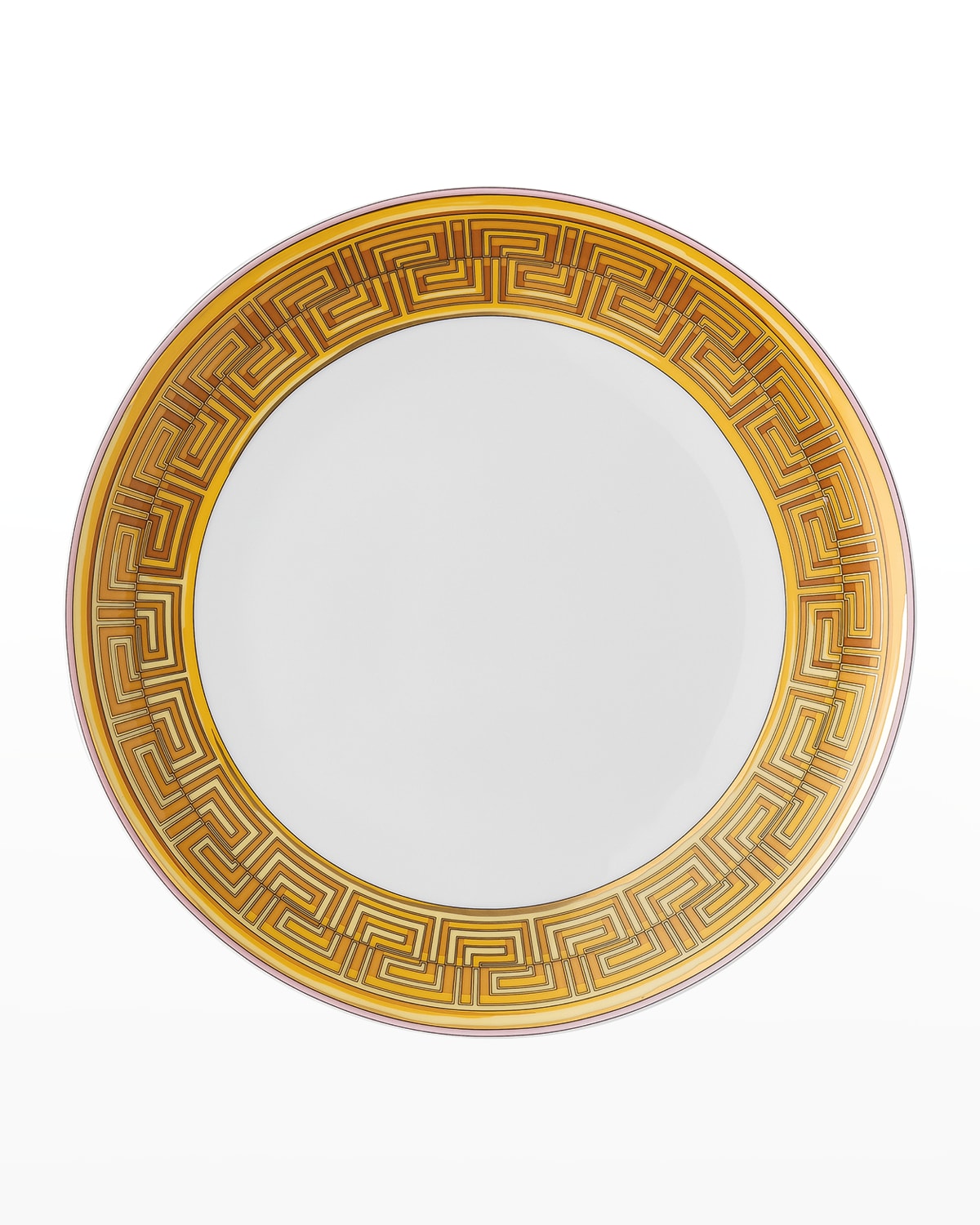 Versace Medusa Amplified Pink Coin Dinner Plate