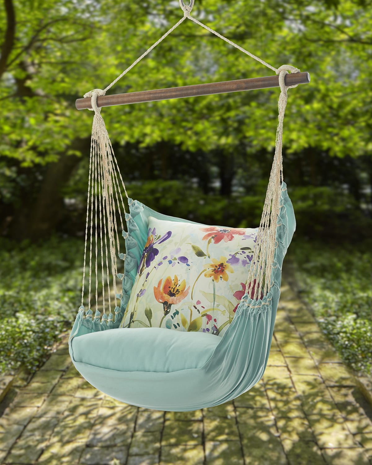 Magnolia Casual Seafood Green Wildflower Field Swing