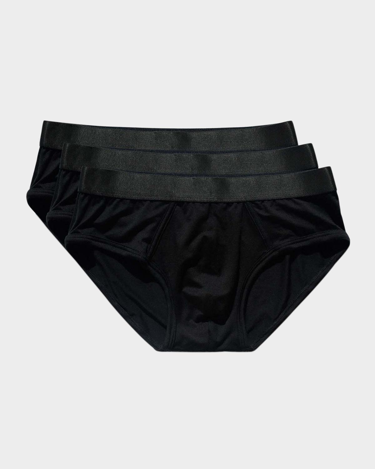 CDLP Men's Solid 3-Pack Y-Briefs