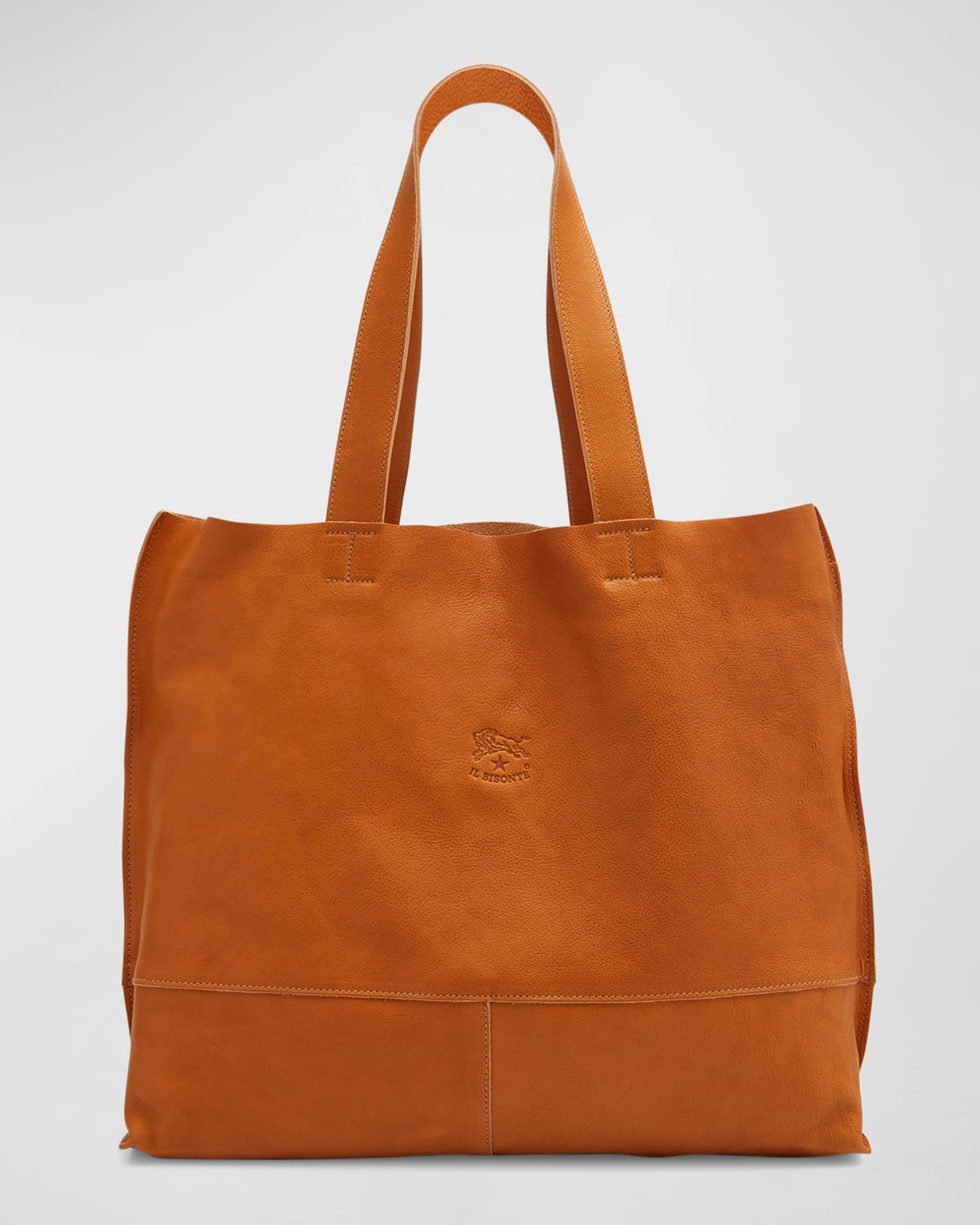 Il Bisonte Valentina Vachetta Leather Tote Bag