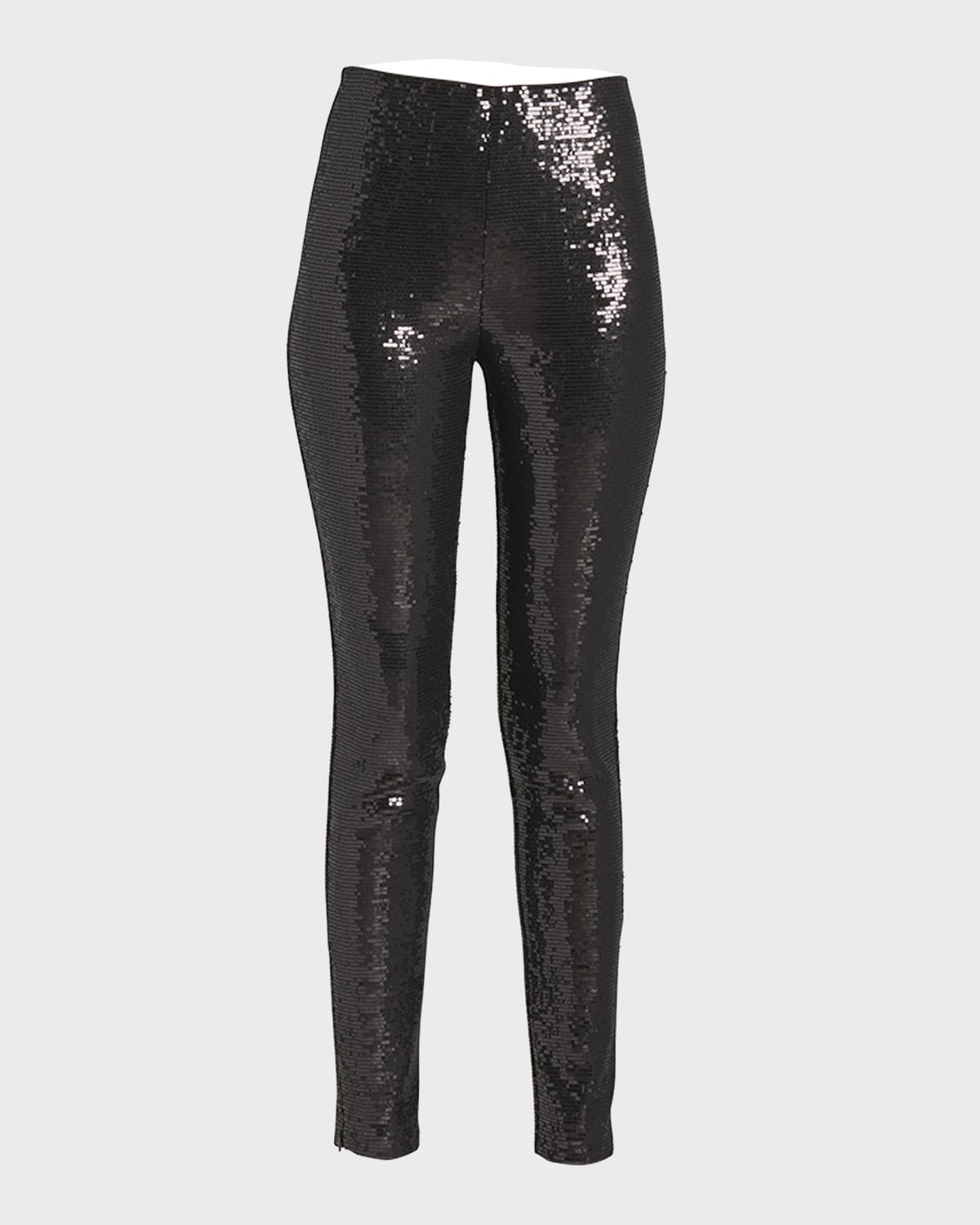 Giorgio Armani Sequin Ankle Leggings