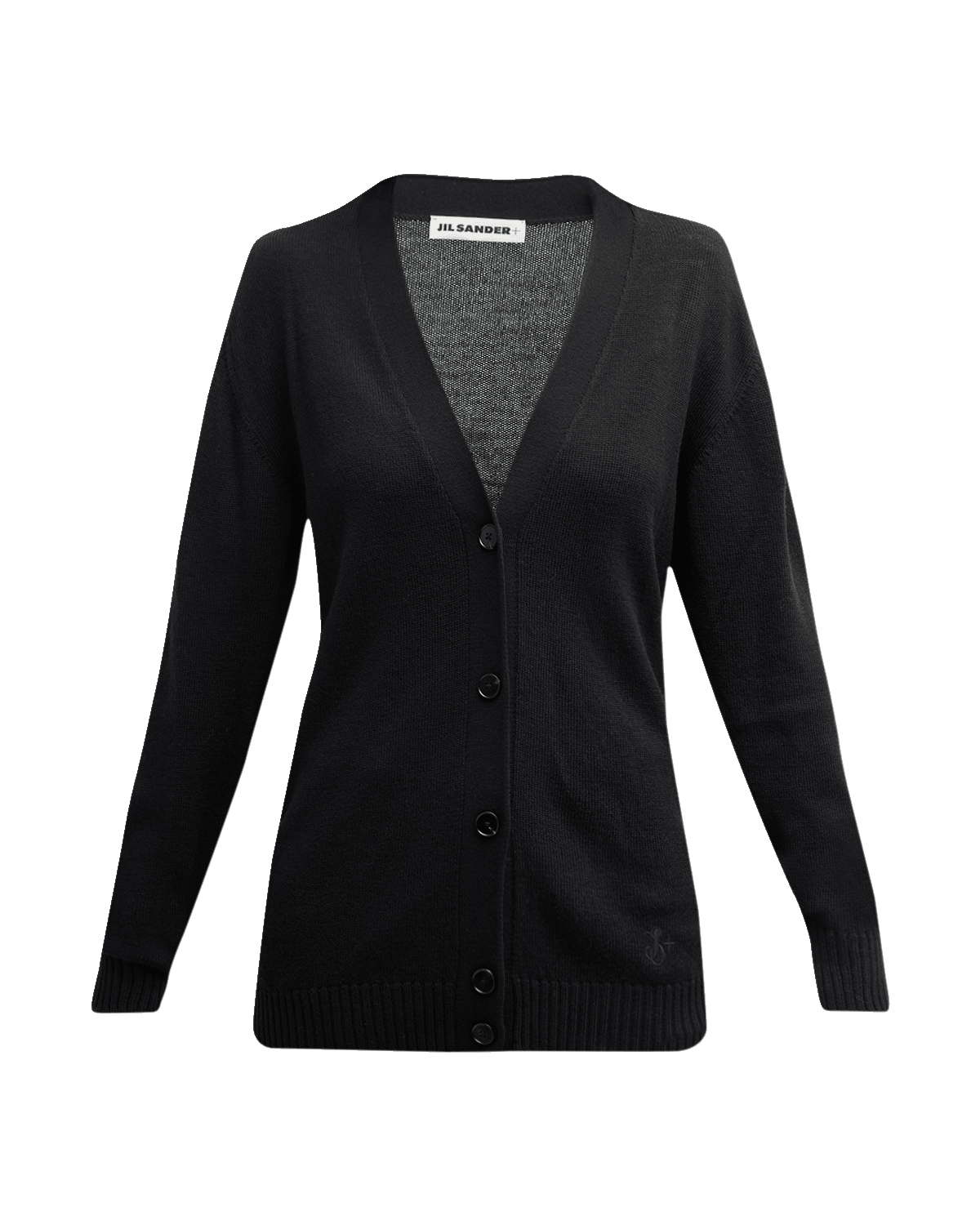 Jil Sander V-Neck Wool Cardigan