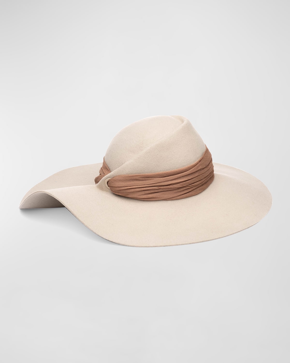 Eugenia Kim Catherine Twisted Felt Floppy Hat
