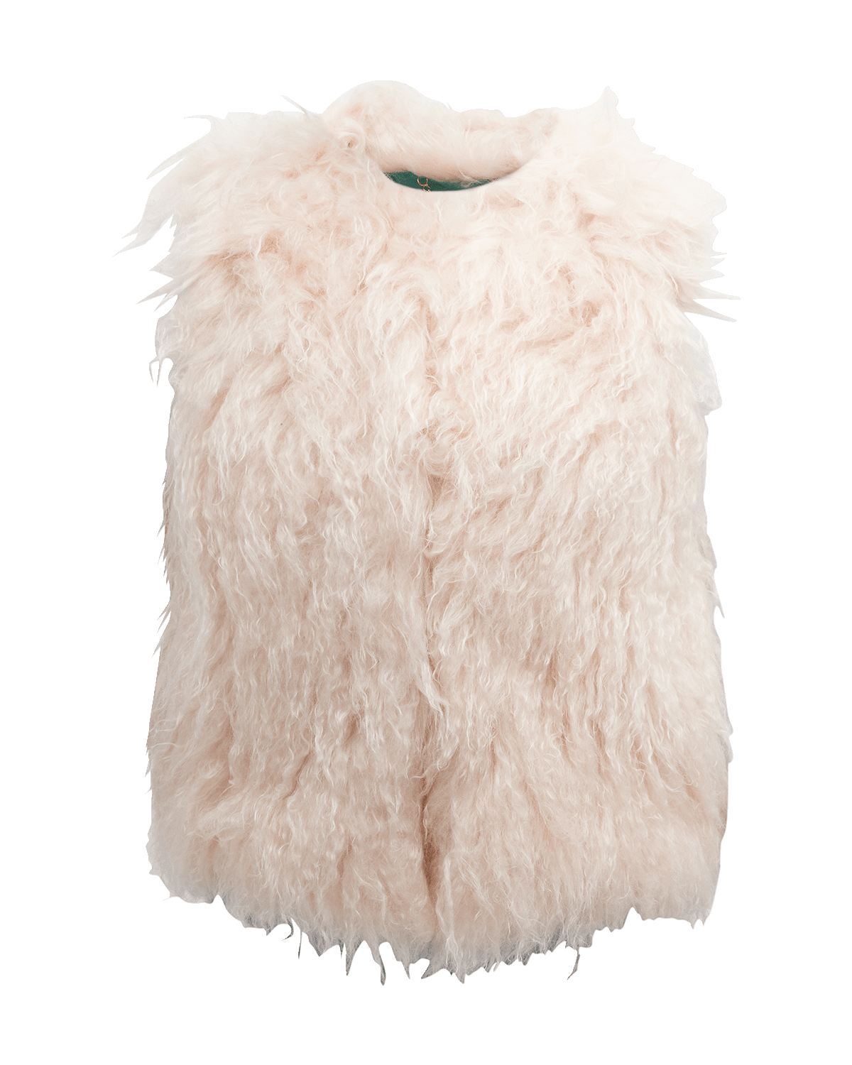 BECAGLI Dyed Faux Fur Gilet