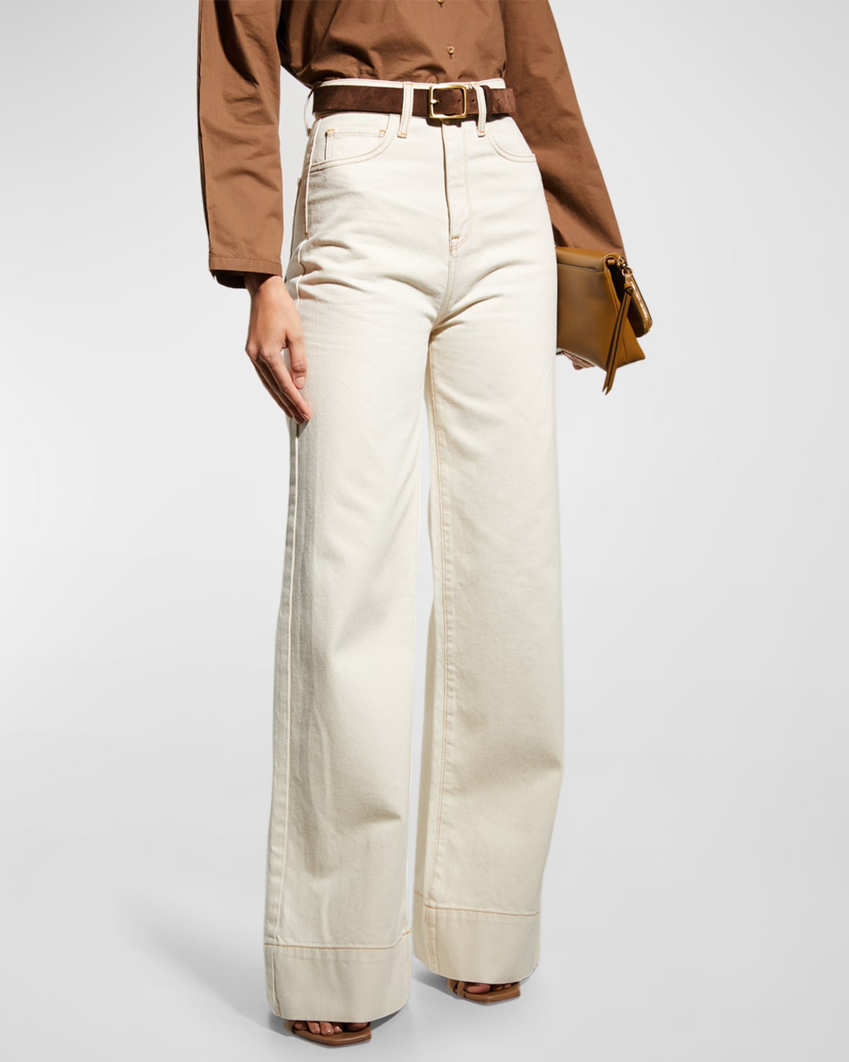 cigarette Archeology Healthy Off White Jeans | Neiman Marcus
