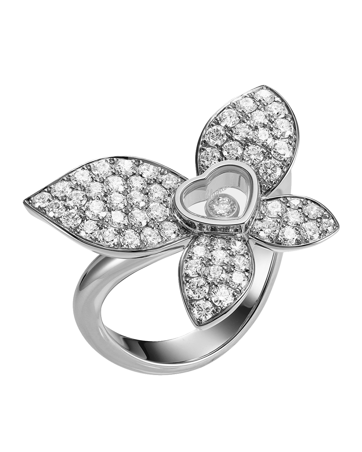 COOMI Affinity 20K Double-Paisley Diamond Ring, Size 7 | Neiman Marcus