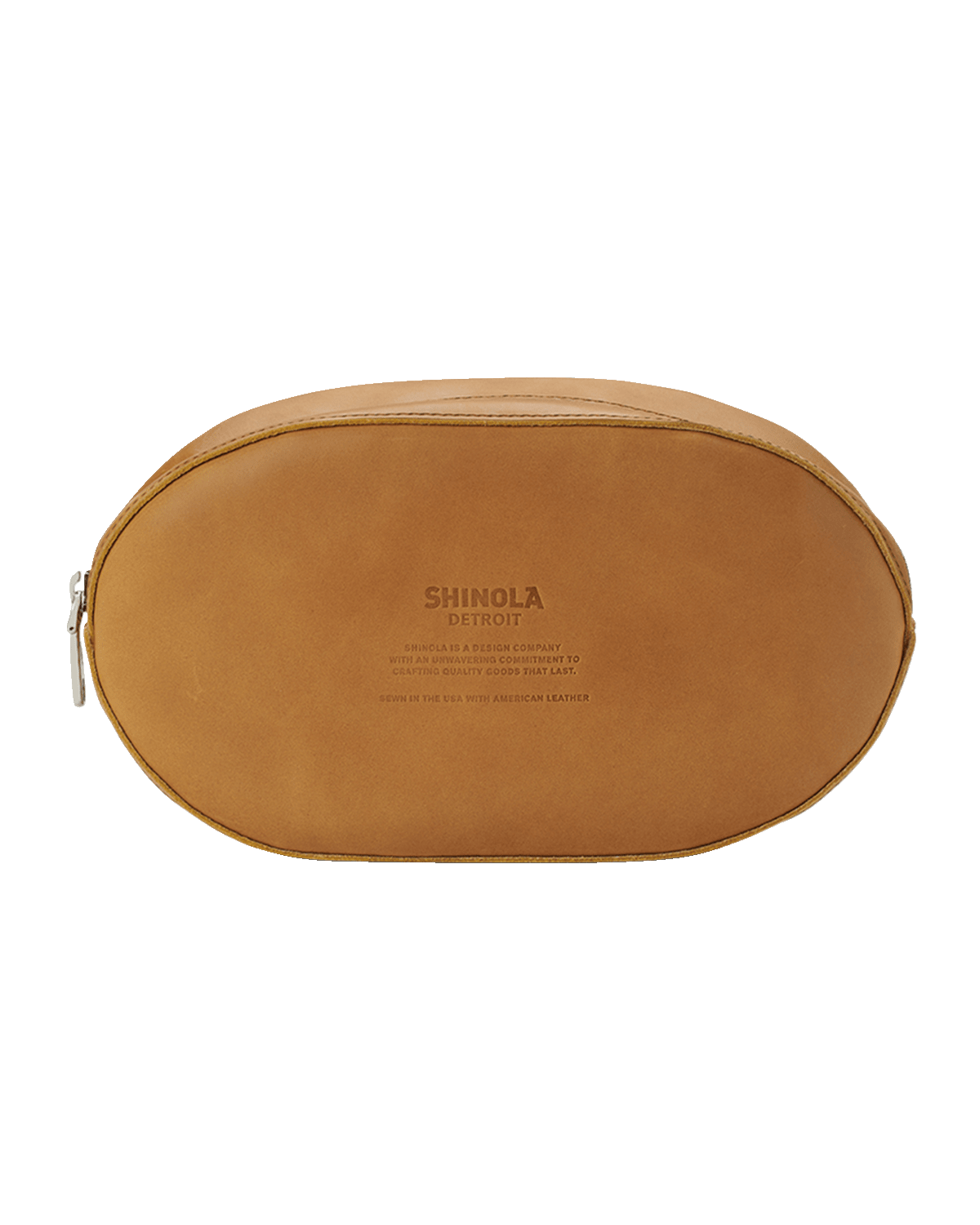 Shinola Men's Football Leather Travel Toiletry Kit