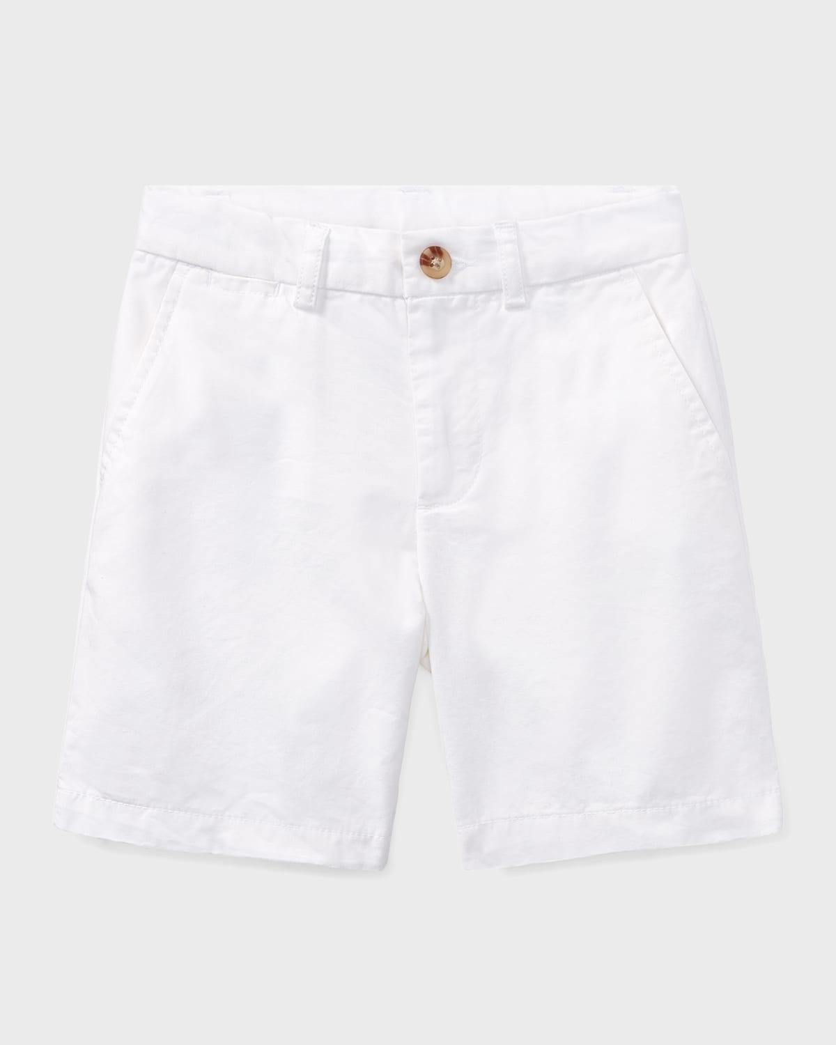 Ralph Lauren Childrenswear Boy's Flat Front Chino Shorts, Size 2-7