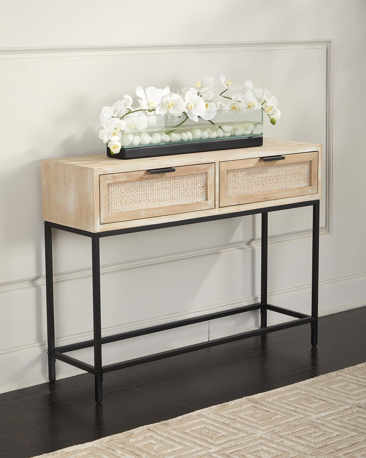 Reed Console Table
