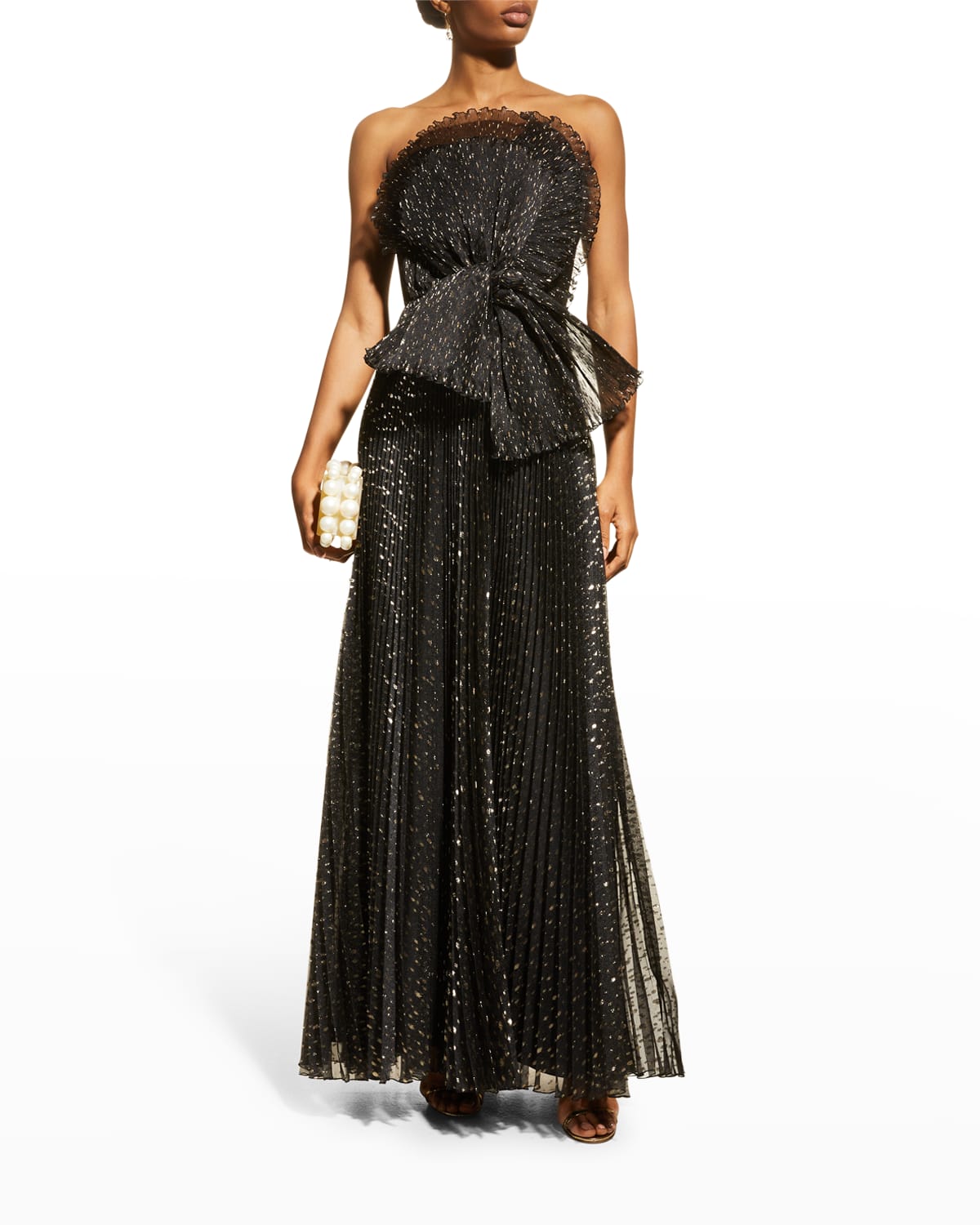 Black Strapless Gown | Neiman Marcus