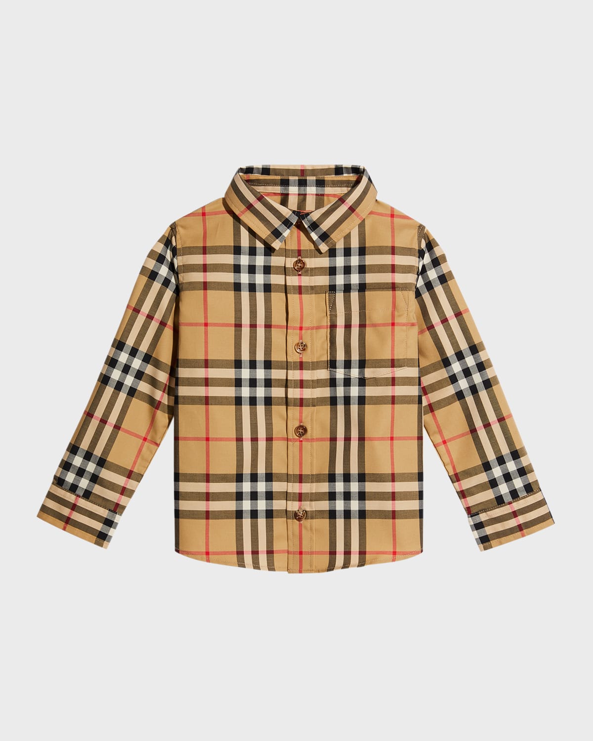 Burberry Long Sp 45 Sp Sleeve Shirt | Neiman Marcus