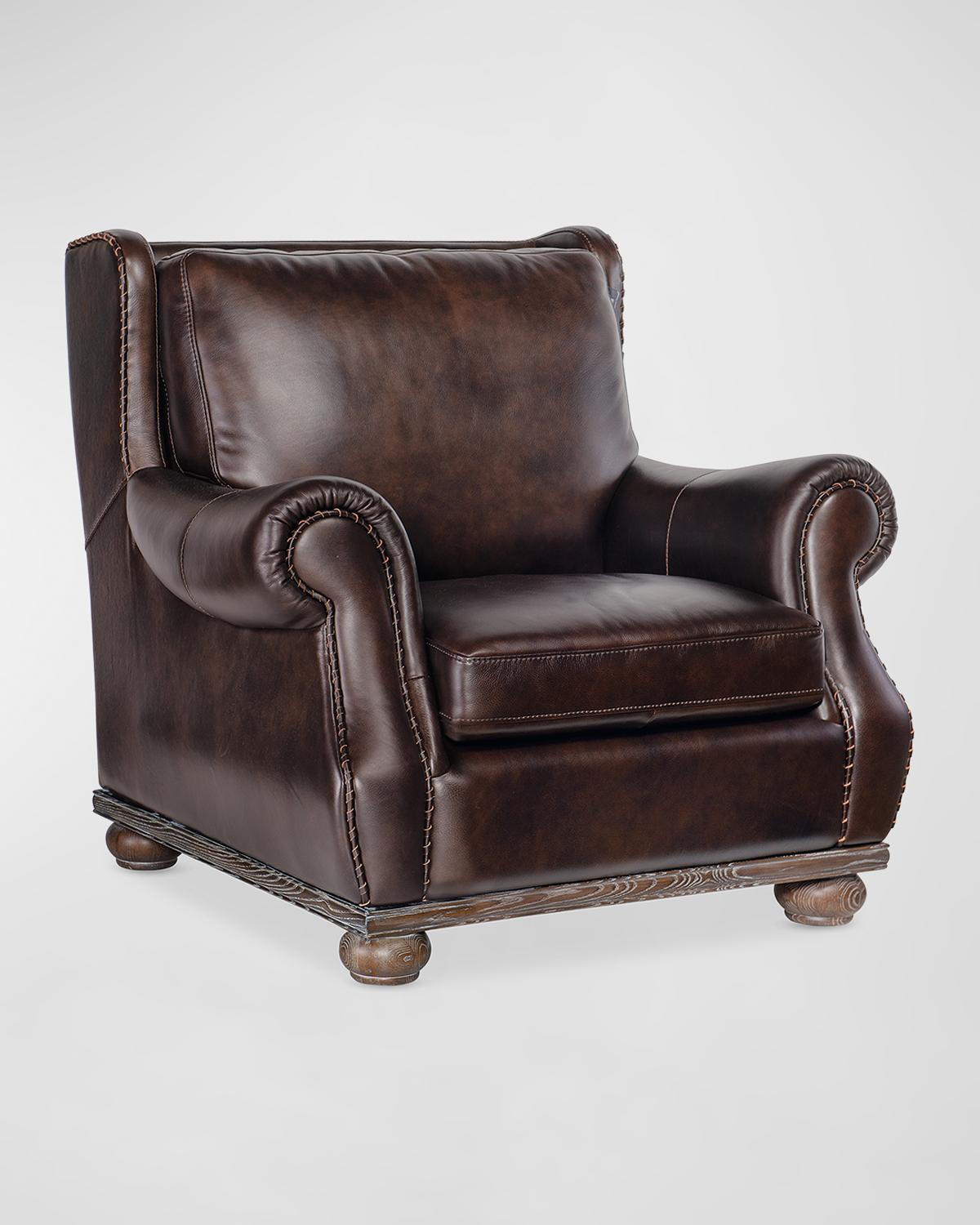 Top Grain Leather Chair | Neiman Marcus