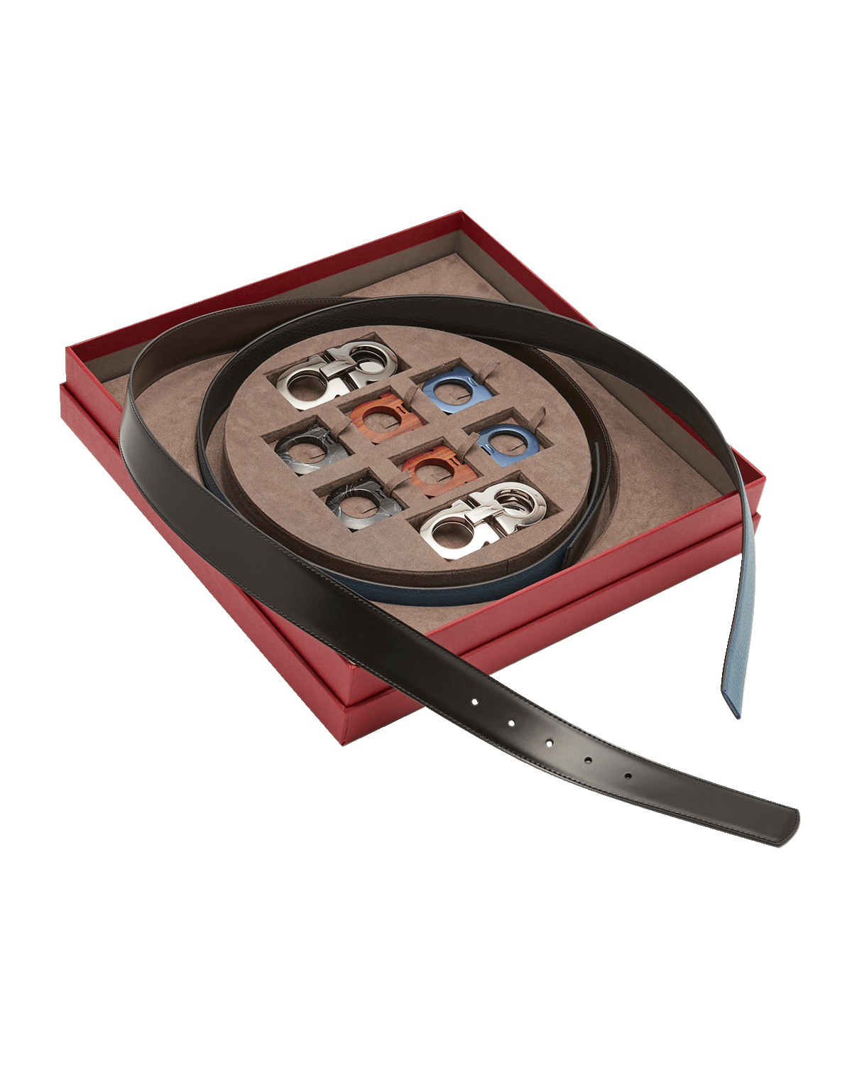 Ferragamo Men's Belt Switch Belt Box Set