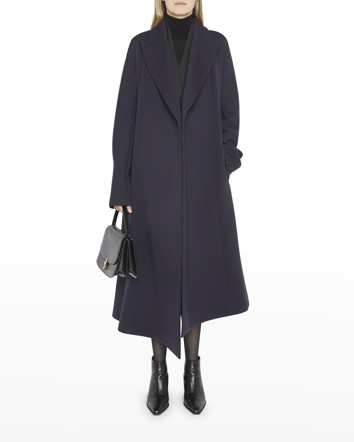 Long Sleeves Lining Coat | Neiman Marcus