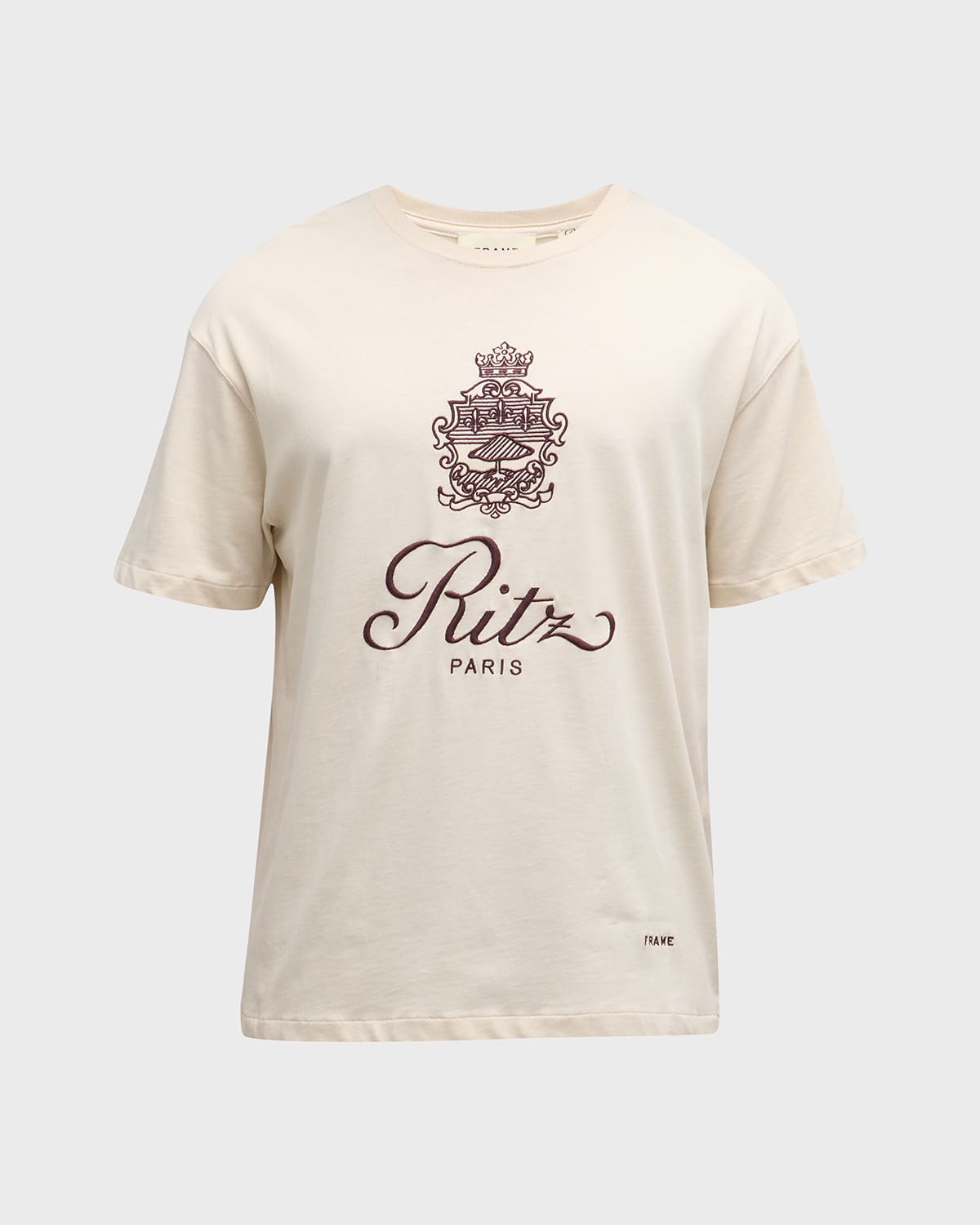 FRAME x Ritz Paris FRAME x Ritz Paris Men's Bordeaux Crest T-Shirt