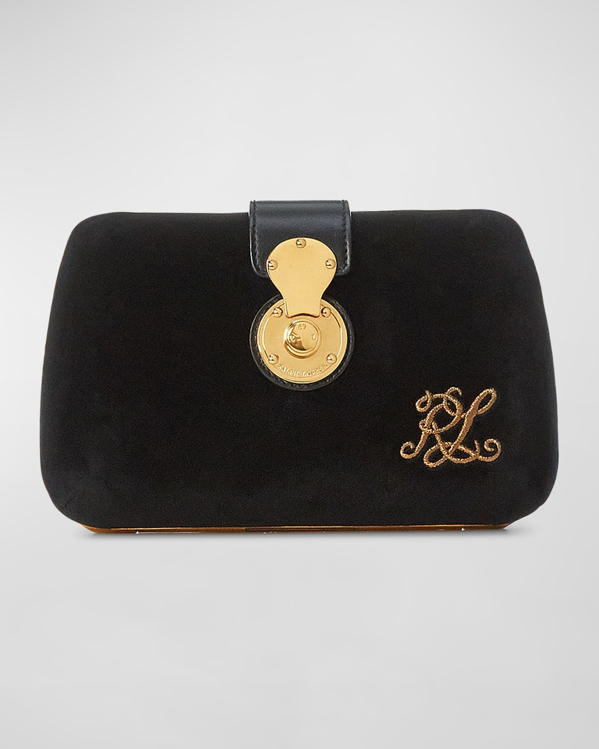 Chain Strap Leather Clutch Neiman Marcus