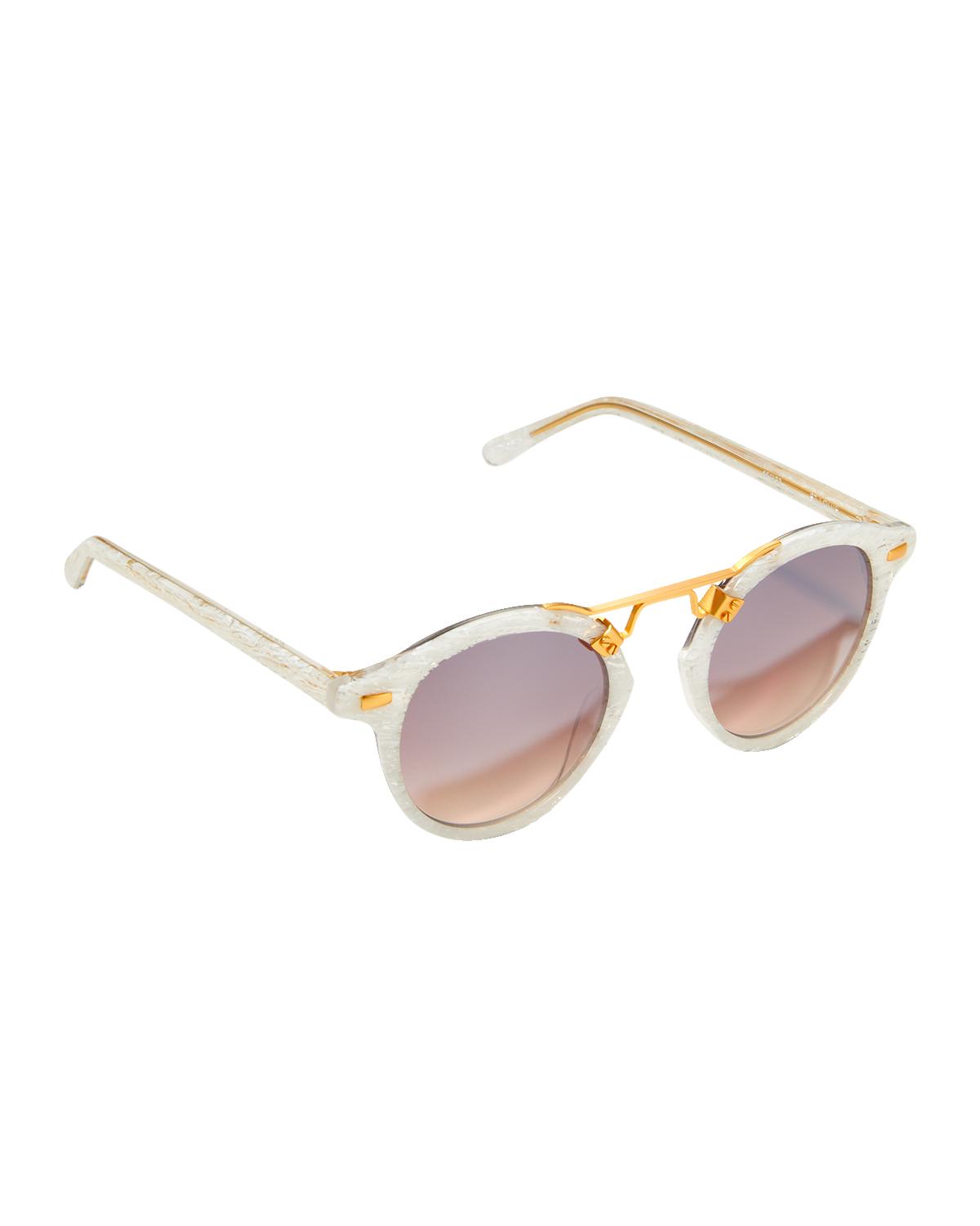 Ray-Ban Gradient Keyhole Nose Bridge Sunglasses | Neiman Marcus
