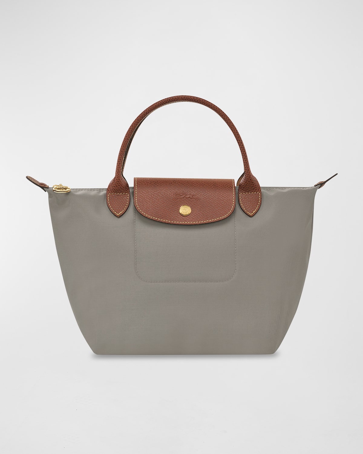 Leather Top Handle Handbag | Neiman Marcus