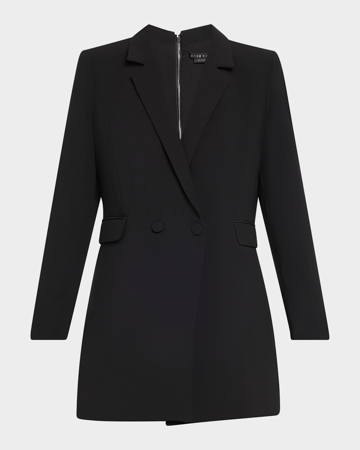 Alice + Olivia Kyrie Tuxedo Skort Romper