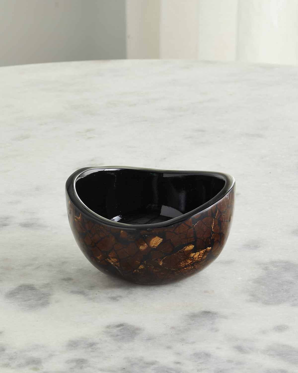 LADORADA Dark Coconut Accent Bowl
