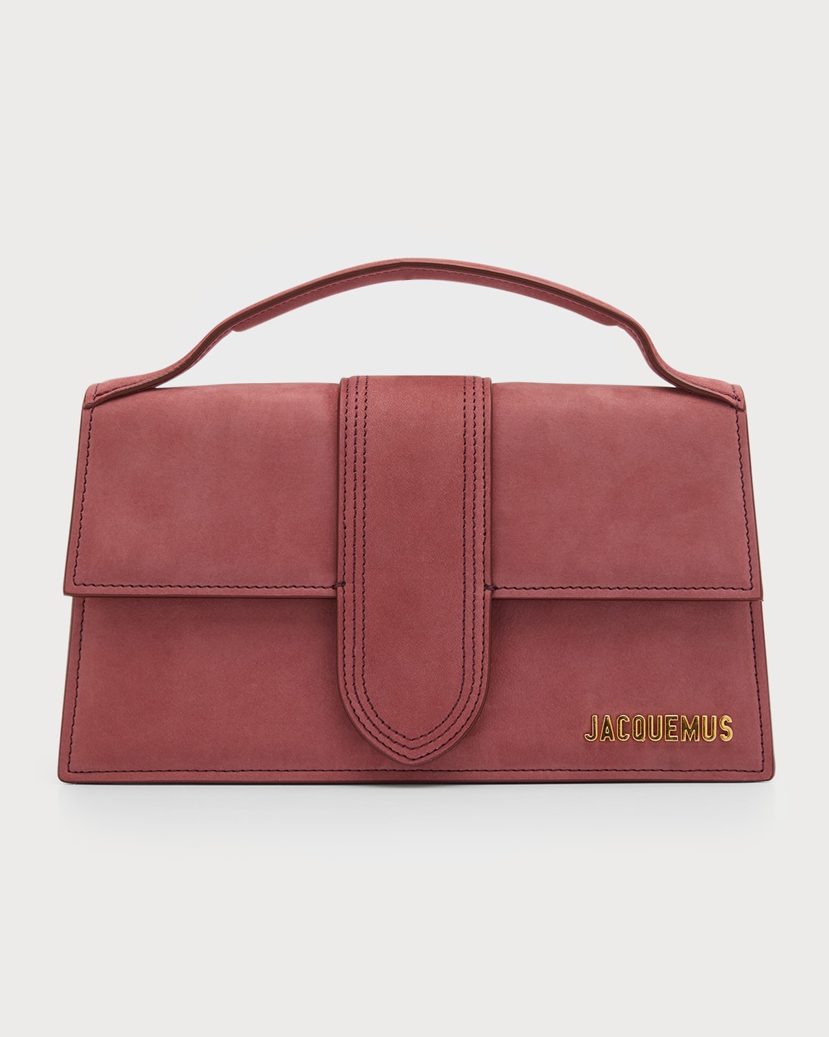 Leather Top Handle Handbag | Neiman Marcus