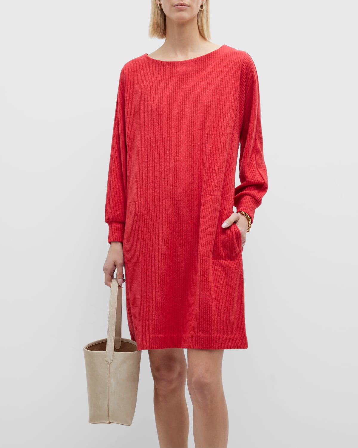 Sleeves Sweater Dress | Neiman Marcus