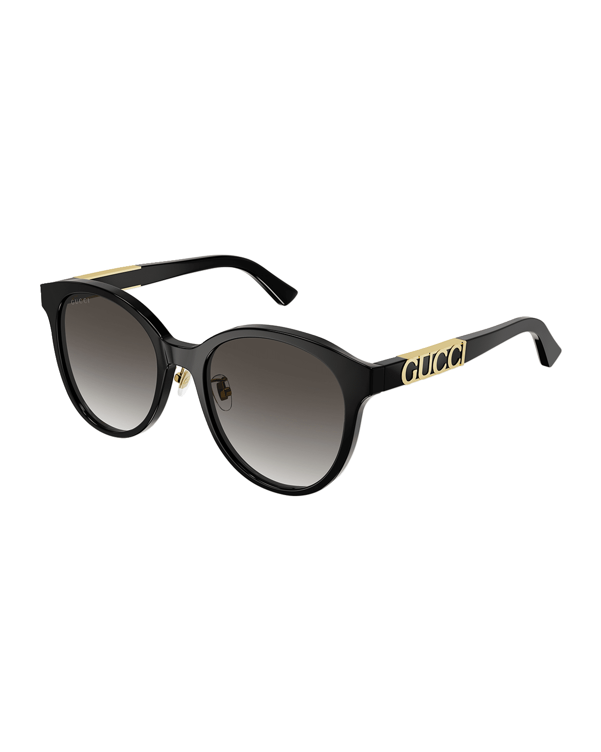 Gucci Logo Round Acetate Sunglasses