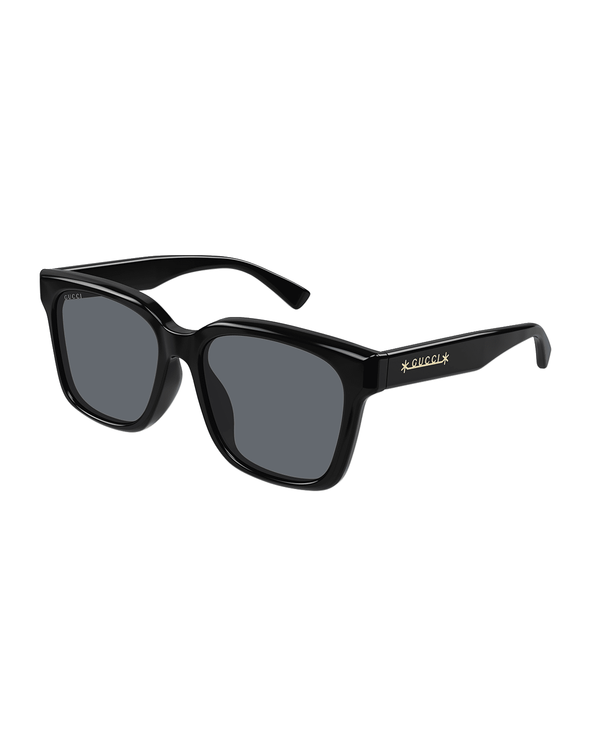 Gucci Men's Rectangle Logo Sunglasses