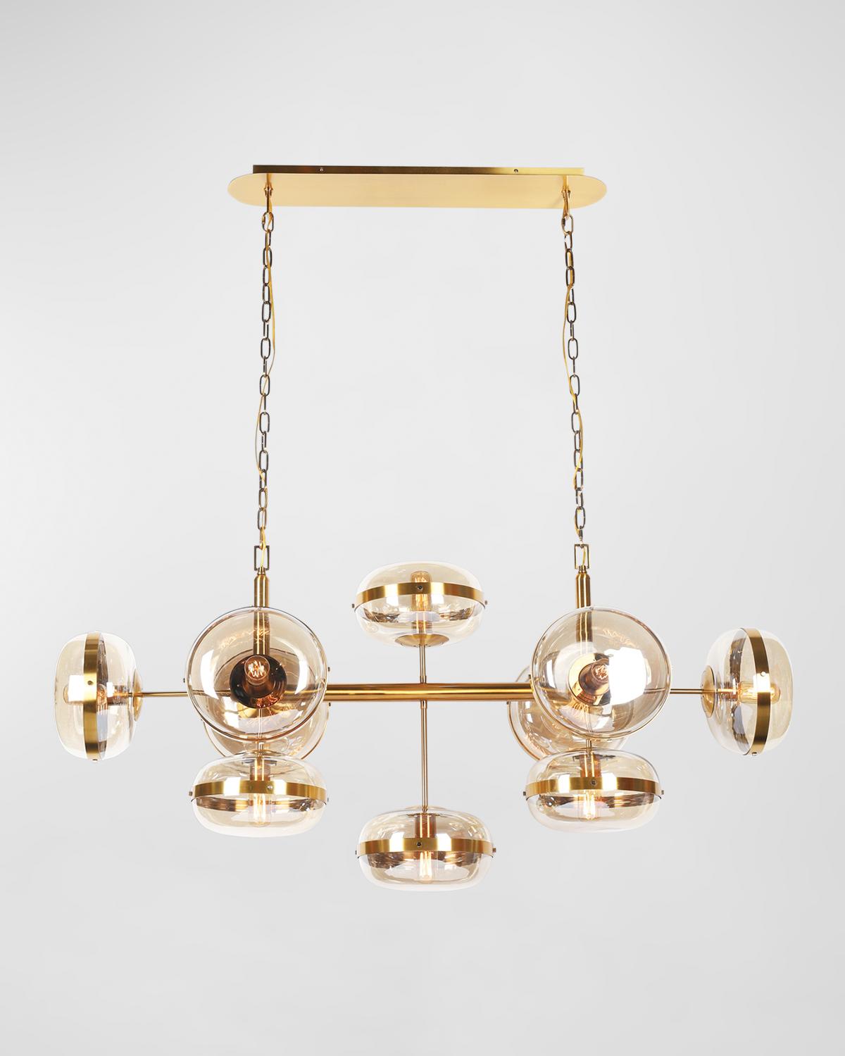 Nottingham 10-Light Chandelier, 55"