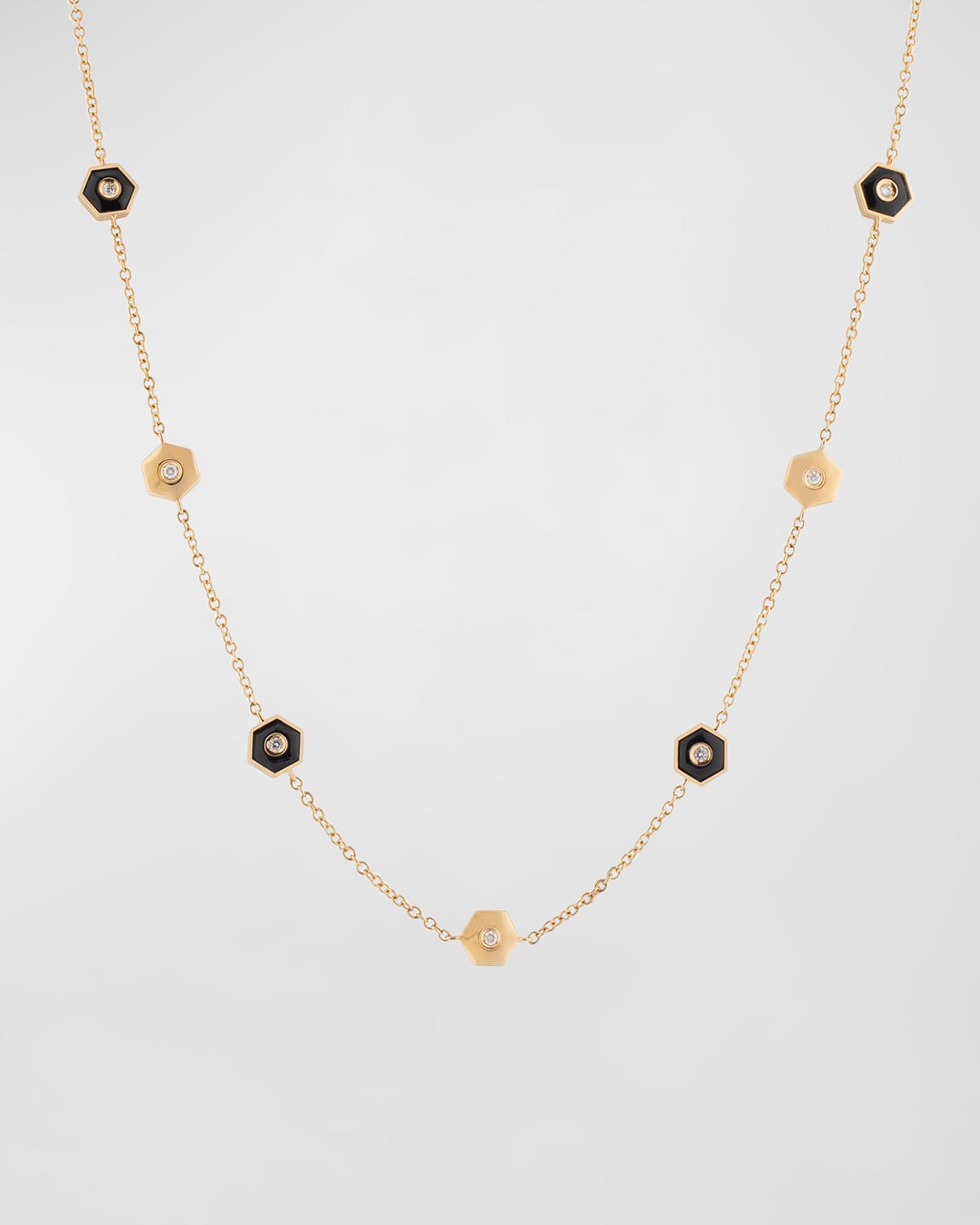 Miseno Baia Sommersa 18K Yellow Gold Necklace with Diamonds