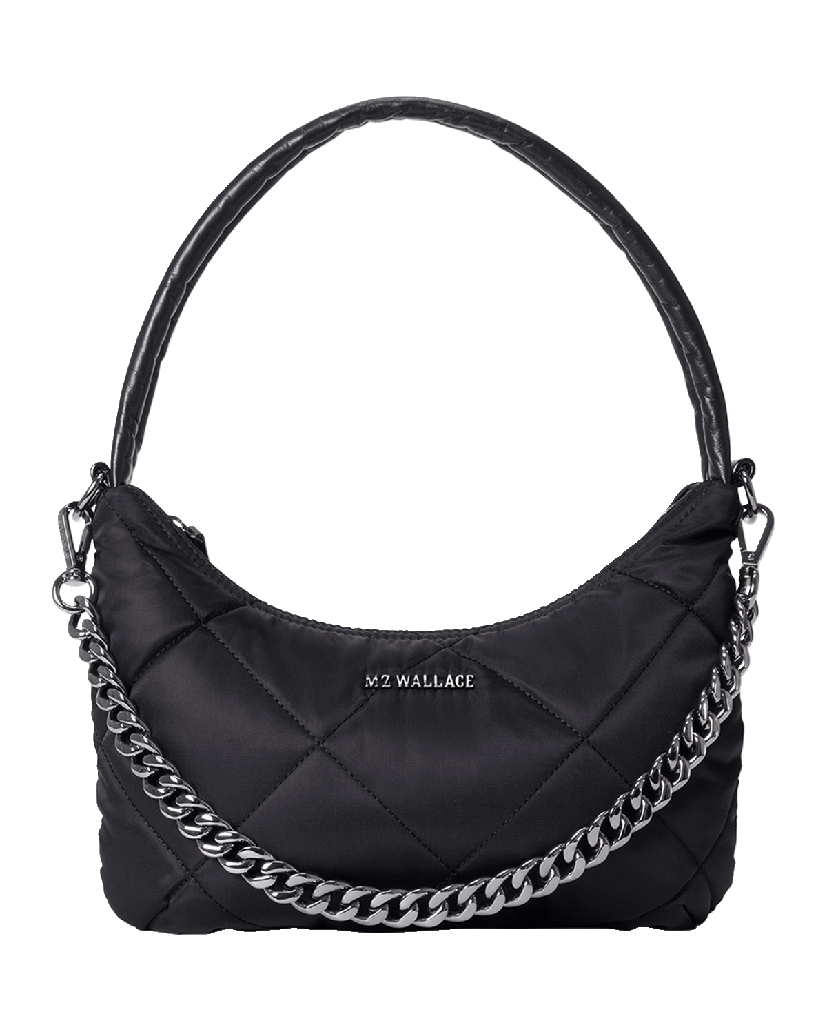 Staud Alec Zip Leather Shoulder Bag Neiman Marcus