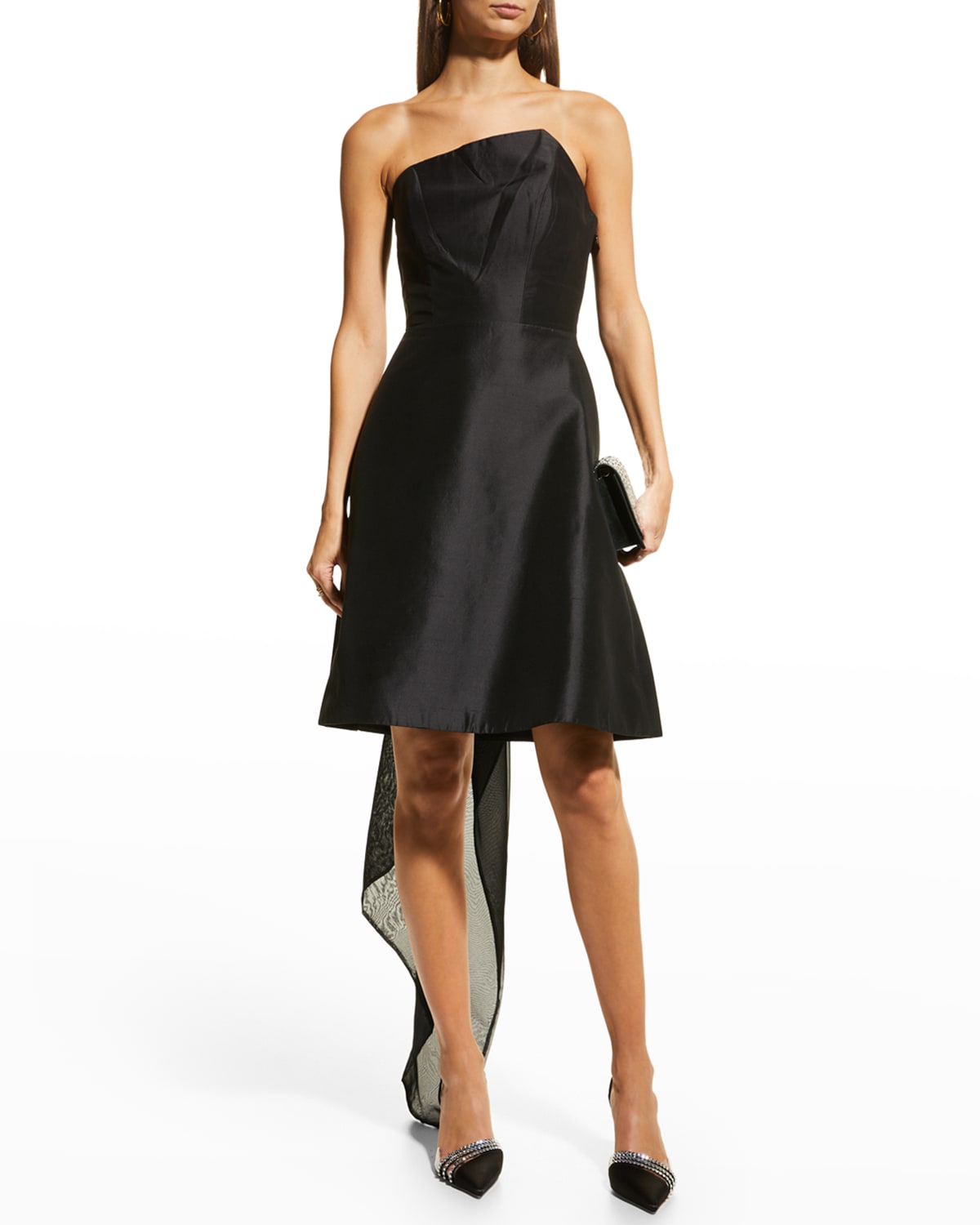 Fitted Silk Cocktail Dress Neiman Marcus — free download