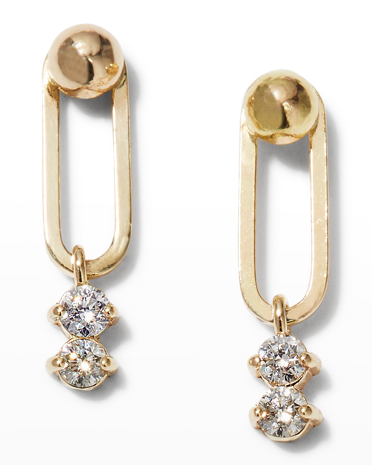 Gold Link Earrings Neiman Marcus