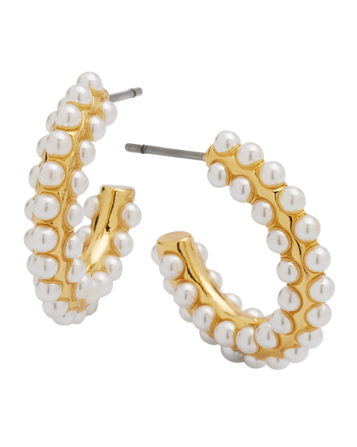 BaubleBar Dessa Resin Hoop Earrings Neiman Marcus