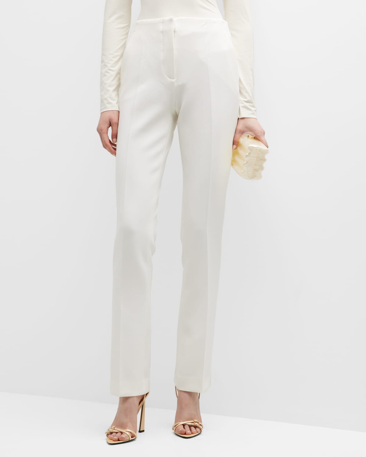 City Limits Stretch Pant - White