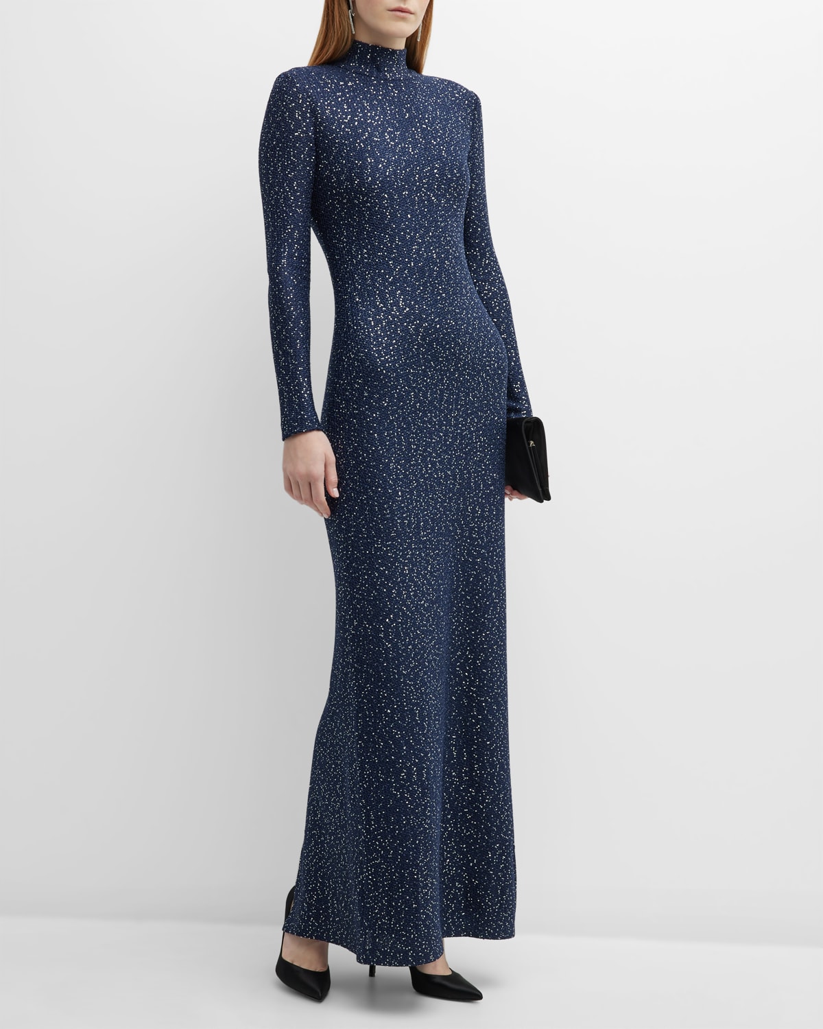 Navy Gown | Neiman Marcus