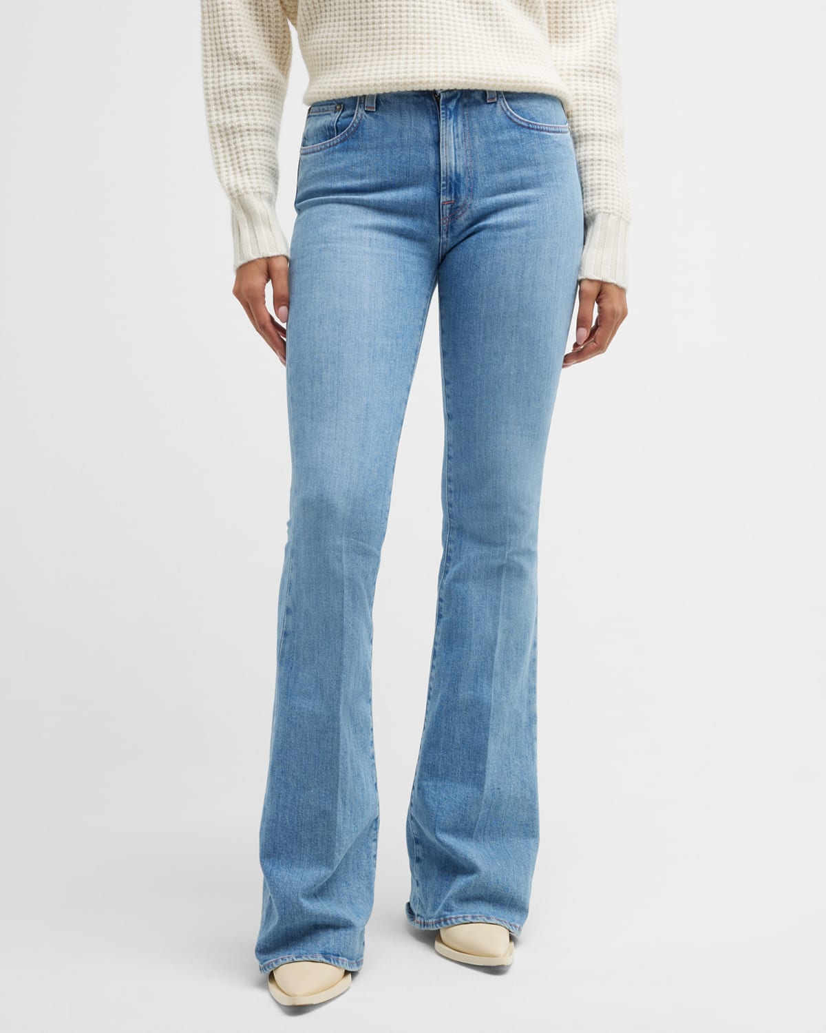 low rise jeans flare