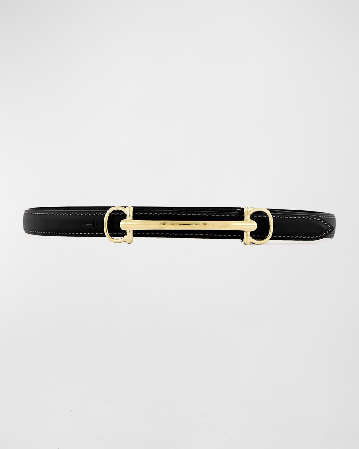 Vaincourt Paris La Brillante Leather Belt