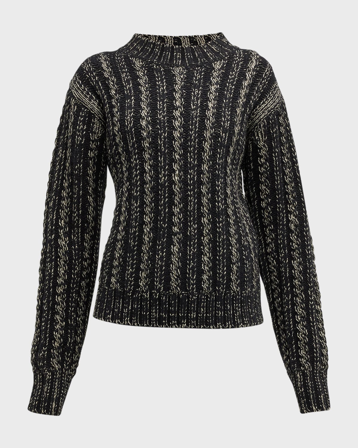 Metallic Knit Sweater Neiman Marcus