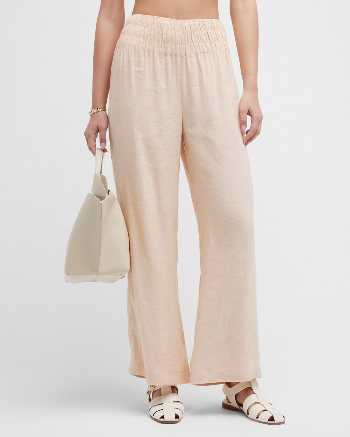 Womens Linen Pants | Neiman Marcus