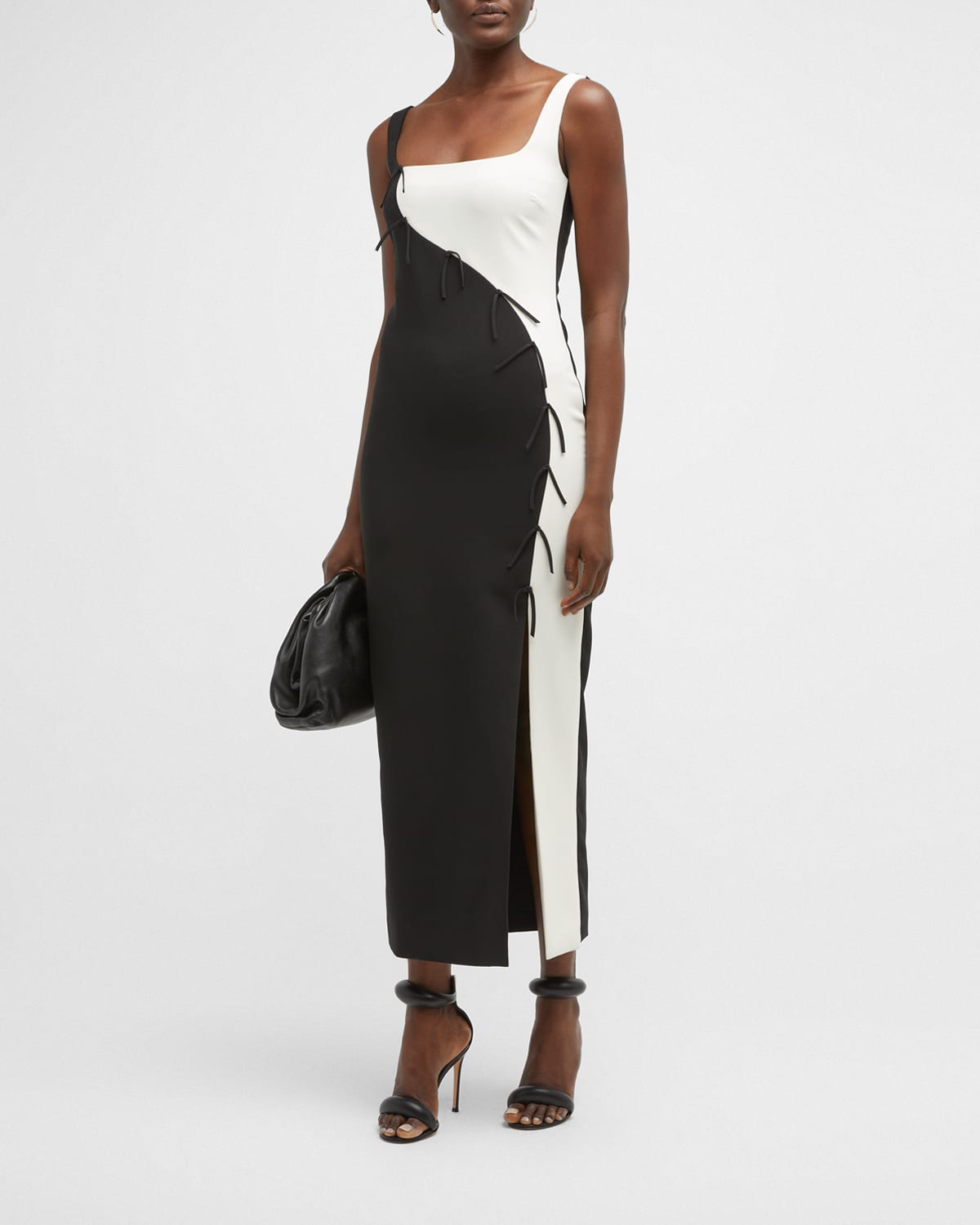 Square Neckline Sheath Dress | Neiman Marcus