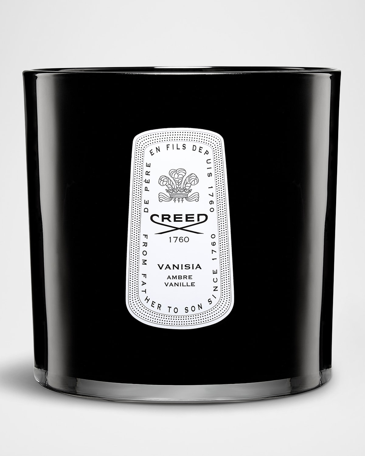 3.7 lb. Vanisia Large Leather Candle