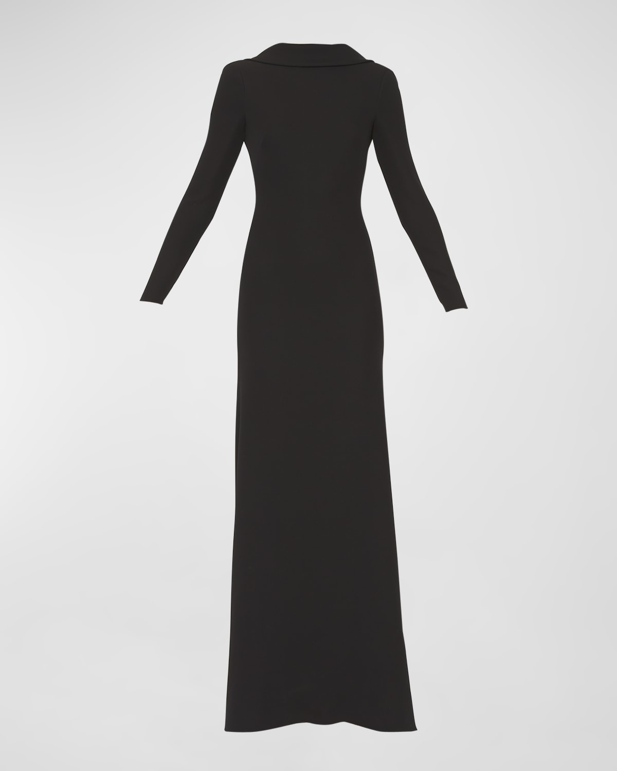 Valentino Garavani Bow Open-Back Cady Gown