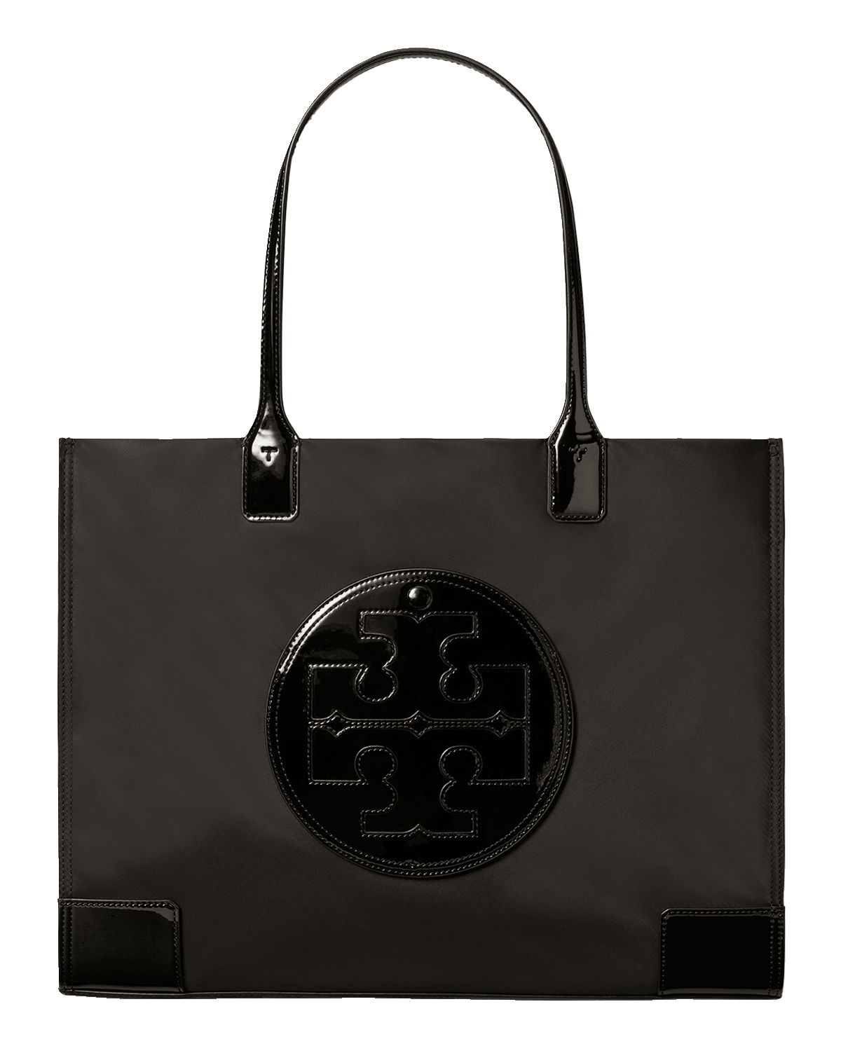 Tory Burch Ella Patent Recycled Nylon Tote Bag