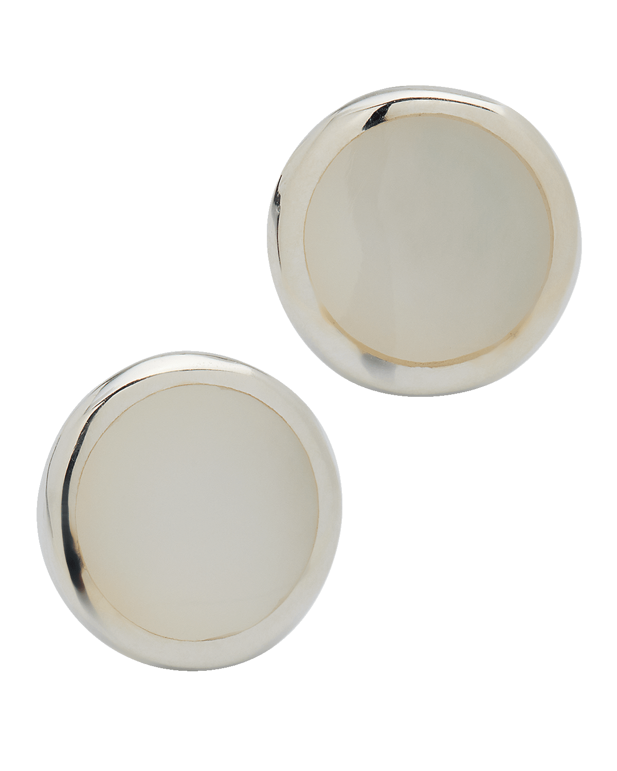 Ippolita Small Flat Stud in Sterling Silver