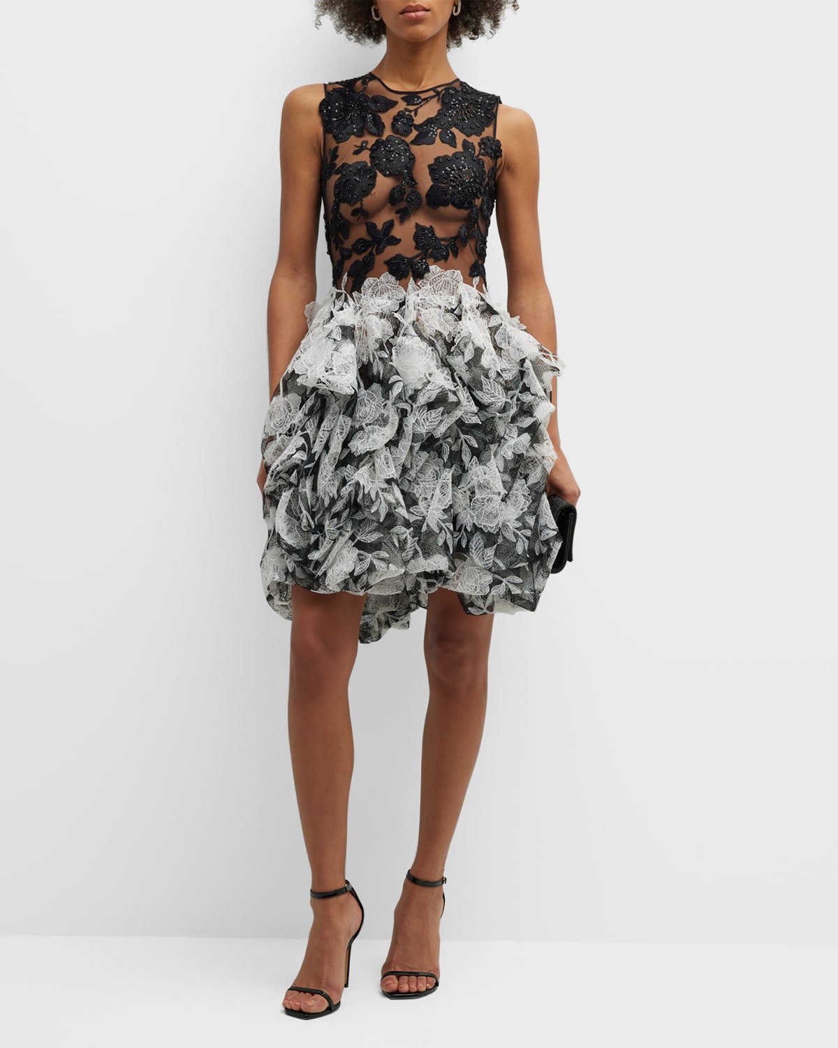 Lace Cocktail Dress Neiman Marcus